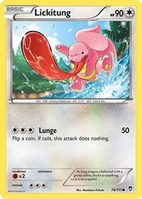 Lickitung - XY - Furious Fists - Common - 78/111