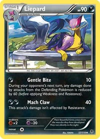 Liepard - XY - Phantom Forces - Uncommon - 57/119