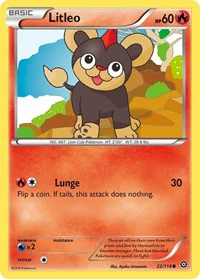 Litleo - XY - Steam Siege - Common - 22/114