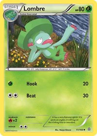 Lombre - XY - Primal Clash - Uncommon - 11/160
