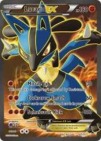 Lucario EX (107 Full Art) - XY - Furious Fists - Ultra Rare - 107/111