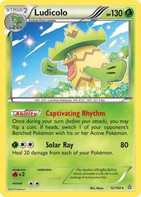 Ludicolo - XY - Primal Clash - Holo Rare - 12/160