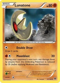 Lunatone - XY Base Set - Uncommon - 63/146