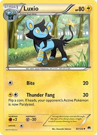 Luxio - XY - BREAKpoint - Uncommon - 45/122