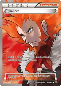 Lysandre (104 Full Art) - XY - Flashfire - Ultra Rare - 104/106