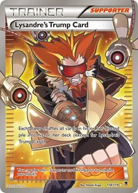 Lysandre's Trump Card (118 Full Art) - XY - Phantom Forces - Ultra Rare - 118/119