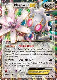 Magearna EX - XY - Steam Siege - Ultra Rare - 75/114