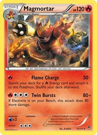 Magmortar - XY - Furious Fists - Rare - 11/111