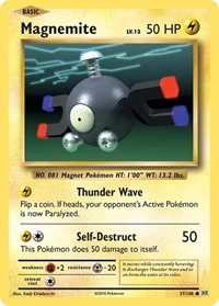 Magnemite - XY - Evolutions - Common - 37/108