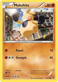 Makuhita - XY - Furious Fists - Common - 51/111
