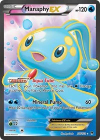 Manaphy EX (Full Art) - XY - BREAKpoint - Ultra Rare - 116/122
