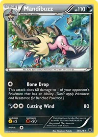Mandibuzz - XY - Fates Collide - Rare - 58/124
