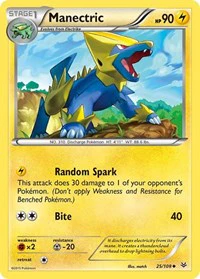 Manectric - XY - Roaring Skies - Uncommon - 25/108