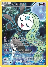 Meloetta - XY120 - XY Promos - Promo - XY120