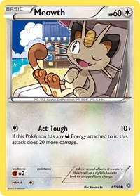 Meowth - XY - Ancient Origins - Common - 61/98
