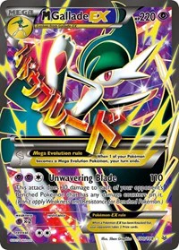 M Gallade EX (100 Full Art) - XY - Roaring Skies - Ultra Rare - 100/108