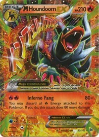 M Houndoom EX - XY - BREAKthrough - Ultra Rare - 22/162