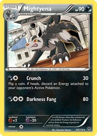 Mightyena - XY - Phantom Forces - Rare - 54/119