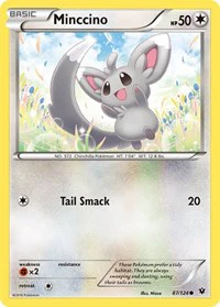Minccino (87) - XY - Fates Collide - Common - 87/124
