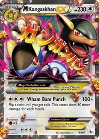M Kangaskhan EX - XY - Flashfire - Ultra Rare - 79/106