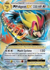 M Pidgeot EX - XY - Evolutions - Ultra Rare - 65/108