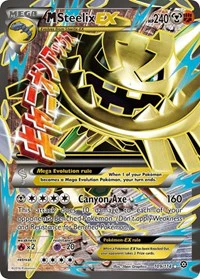 M Steelix EX (Full Art) - XY - Steam Siege - Ultra Rare - 109/114