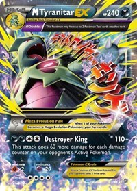 M Tyranitar EX - XY - Ancient Origins - Ultra Rare - 43/98