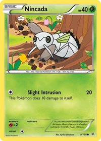 Nincada - XY - Roaring Skies - Common - 9/108