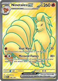 Ninetales ex - 186/165 - SV: Scarlet & Violet 151 - Ultra Rare - 186/165