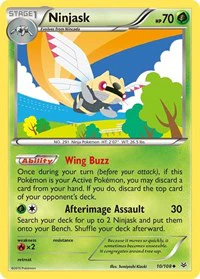 Ninjask - XY - Roaring Skies - Uncommon - 10/108