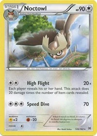 Noctowl - XY - BREAKthrough - Rare - 120/162