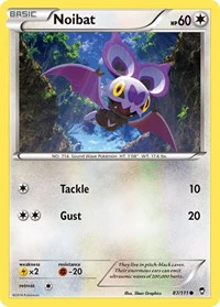 Noibat - XY - Furious Fists - Common - 87/111