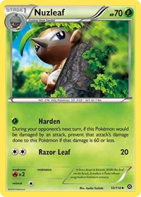 Nuzleaf - XY - Steam Siege - Uncommon - 10/114