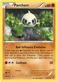 Pancham (59) - XY - Furious Fists - Uncommon - 59/111