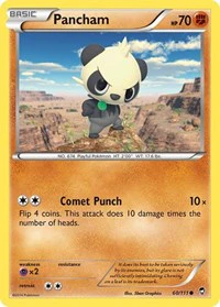 Pancham (60) - XY - Furious Fists - Common - 60/111