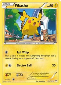 Pikachu - XY - Roaring Skies - Common - 20/108