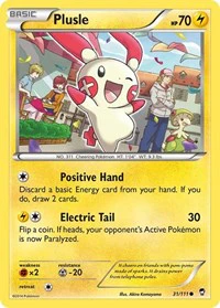 Plusle - XY - Furious Fists - Common - 31/111