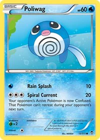 Poliwag - XY - Furious Fists - Common - 15/111