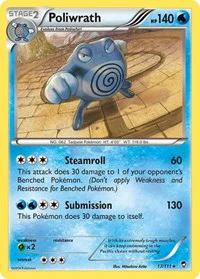 Poliwrath - XY - Furious Fists - Holo Rare - 17/111