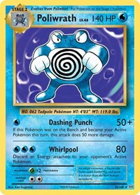 Poliwrath - XY - Evolutions - Holo Rare - 25/108