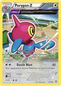 Porygon-Z (67) - XY - Ancient Origins - Holo Rare - 67/98