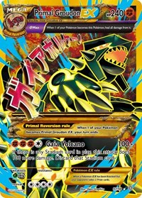 Primal Groudon EX (Shiny Full Art) - XY - Ancient Origins - Ultra Rare - 97/98