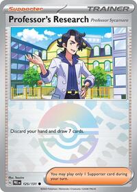 Professor's Research [Professor Sycamore] (Poke Ball Pattern) - SV: Prismatic Evolutions - Common - 125/131 - Image 2