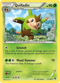 Quilladin - XY Base Set - Uncommon - 13/146