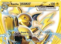 Raichu BREAK - XY - BREAKthrough - Rare BREAK - 50/162