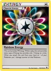Rainbow Energy - XY - BREAKthrough - Uncommon - 152/162