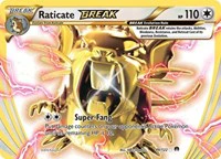 Raticate BREAK - XY - BREAKpoint - Rare BREAK - 89/122