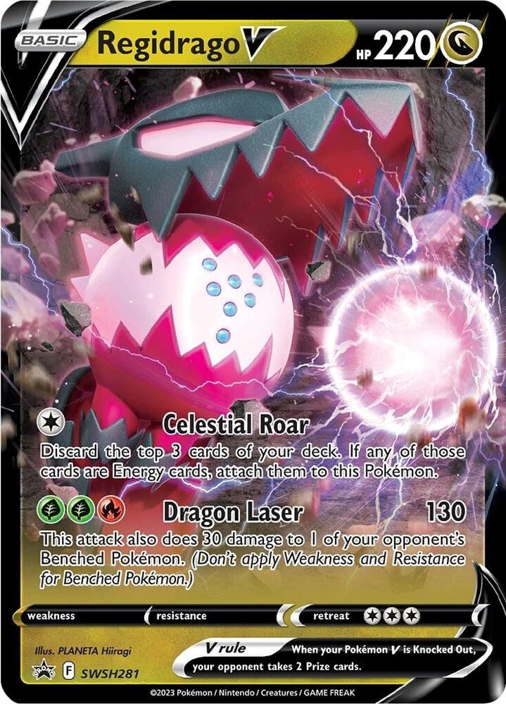 Regidrago V - SWSH281 - SWSH: Sword & Shield Promo Cards - Promo - SWSH281