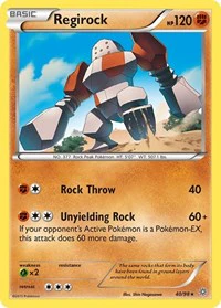 Regirock - XY - Ancient Origins - Rare - 40/98