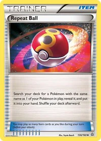 Repeat Ball - XY - Primal Clash - Uncommon - 136/160